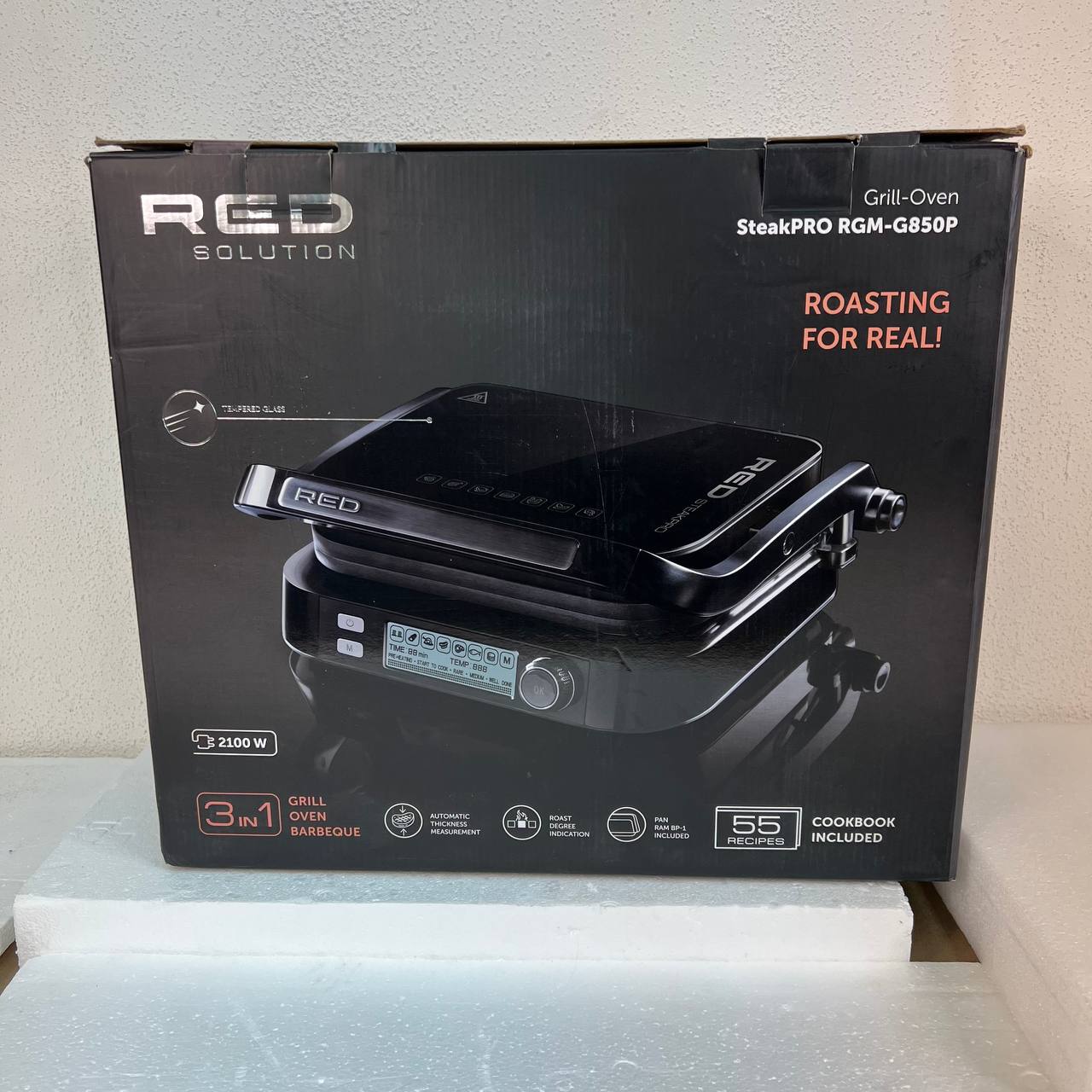 Электрогриль RED SOLUTION RGM-G850P