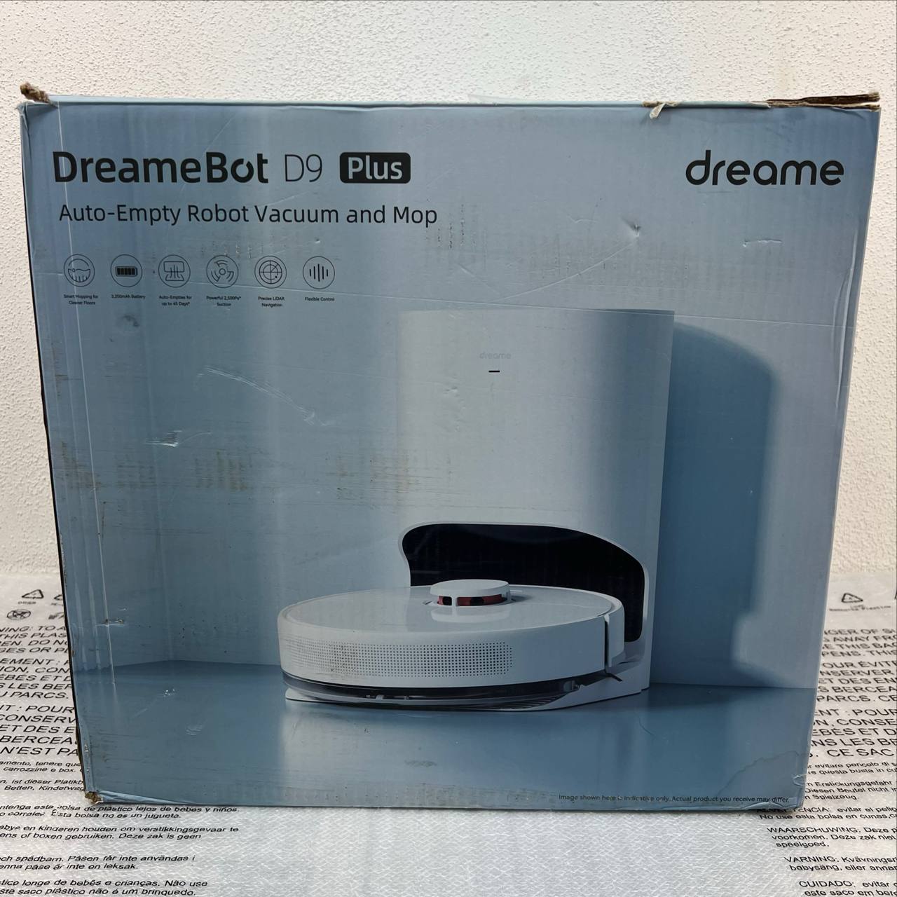 Робот-пылесос с базой очистки Dreame D9 PLUS